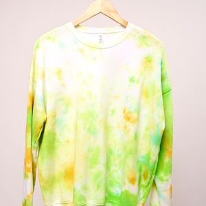 ‘Yoshi’ tie dye sweater